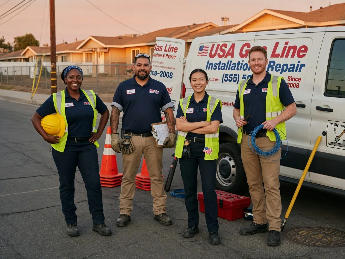 Gas Line Installation company in Harrington, WA